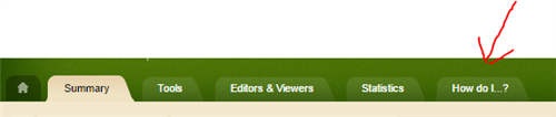 Image of How Do I tab in Blackboard workspace 